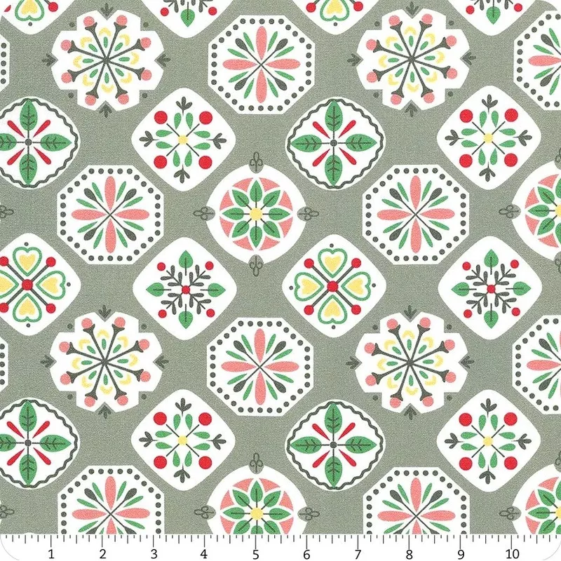 (3-YARD PACKAGE) Stitch 108" Wide back in Gray designed by Lori Holt for Riley Blake Designs 100% Cotton Quilting Fabric RB-3YD-WB10940-GRAY