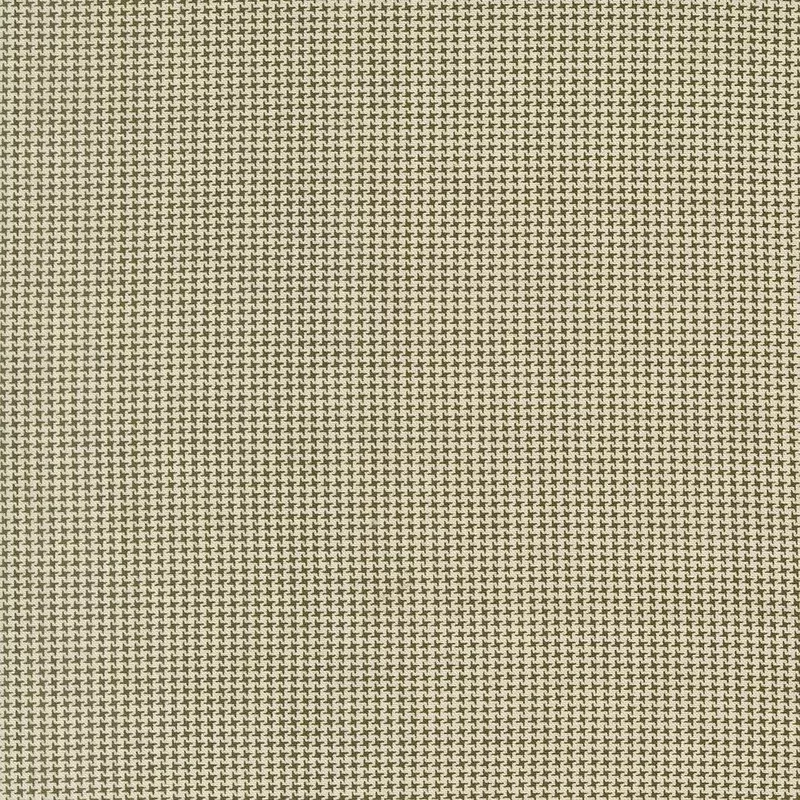 (49337 24) Joyful Gatherings II Mini Hounds Tooth Cloud Evergreen by Lisa Bongean of Primitive Gatherings for Moda Fabrics. Sold in 1/2 Yard Increments