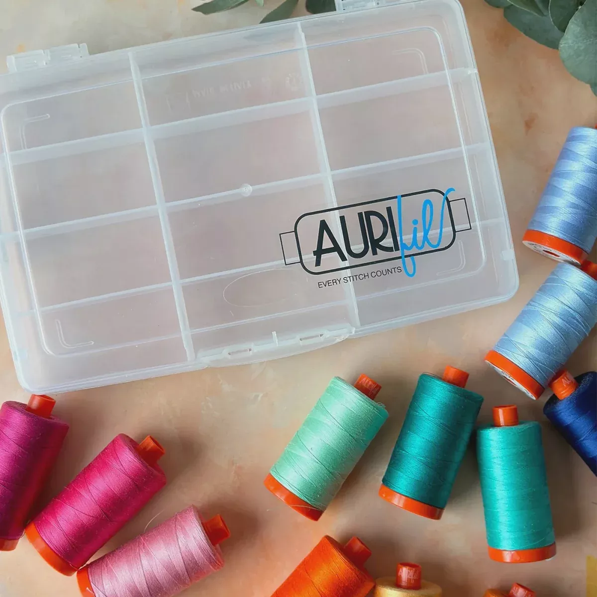 Aurifil 12 Large Spool Thread Case