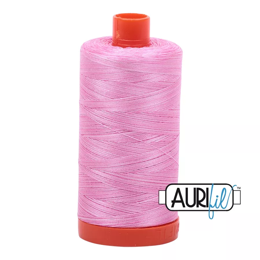 Aurifil 50 wt Cotton Thread - Bubblegum 3660 (Variegated) - 1422 yds