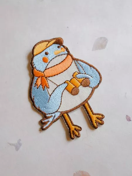 Birder Iron-On Patch (New Size 3” x 2.25”)