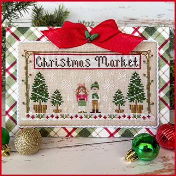 'Christmas Market' Series - Country Cottage Needleworks