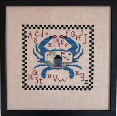 Crab Series -Funky Blue Crab