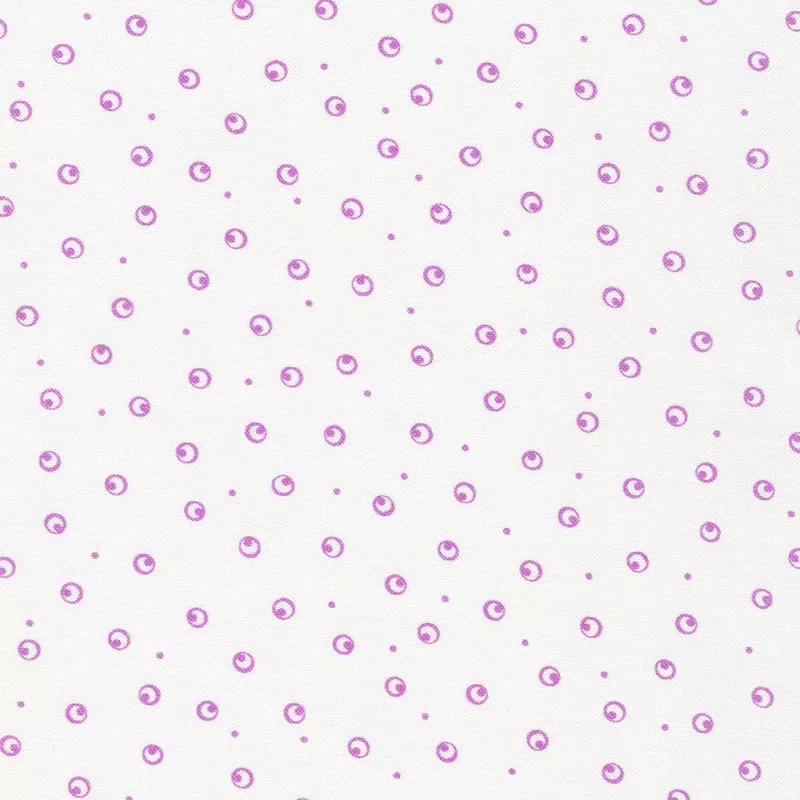 "Flowerhouse: Hints of Prints"-FLHD-21898-6 PURPLE for Robert Kaufman
