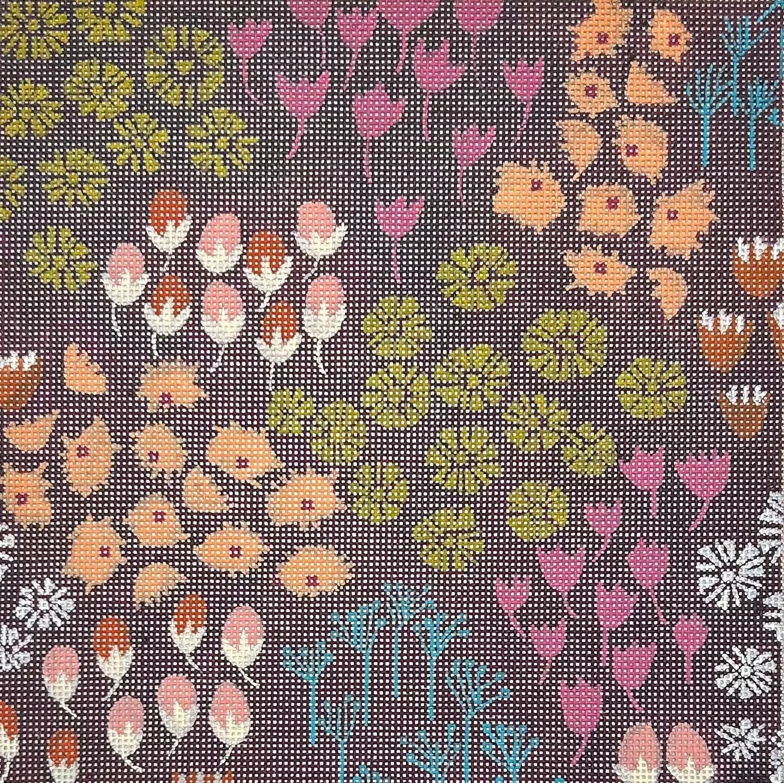 LC1101C MULTIFLOWERS by Lizzie Clark