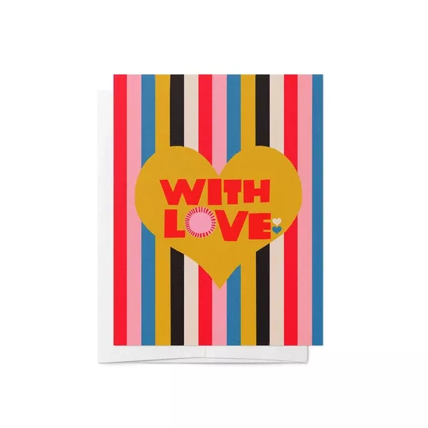 Lisa Congdon - With Love A2 Card