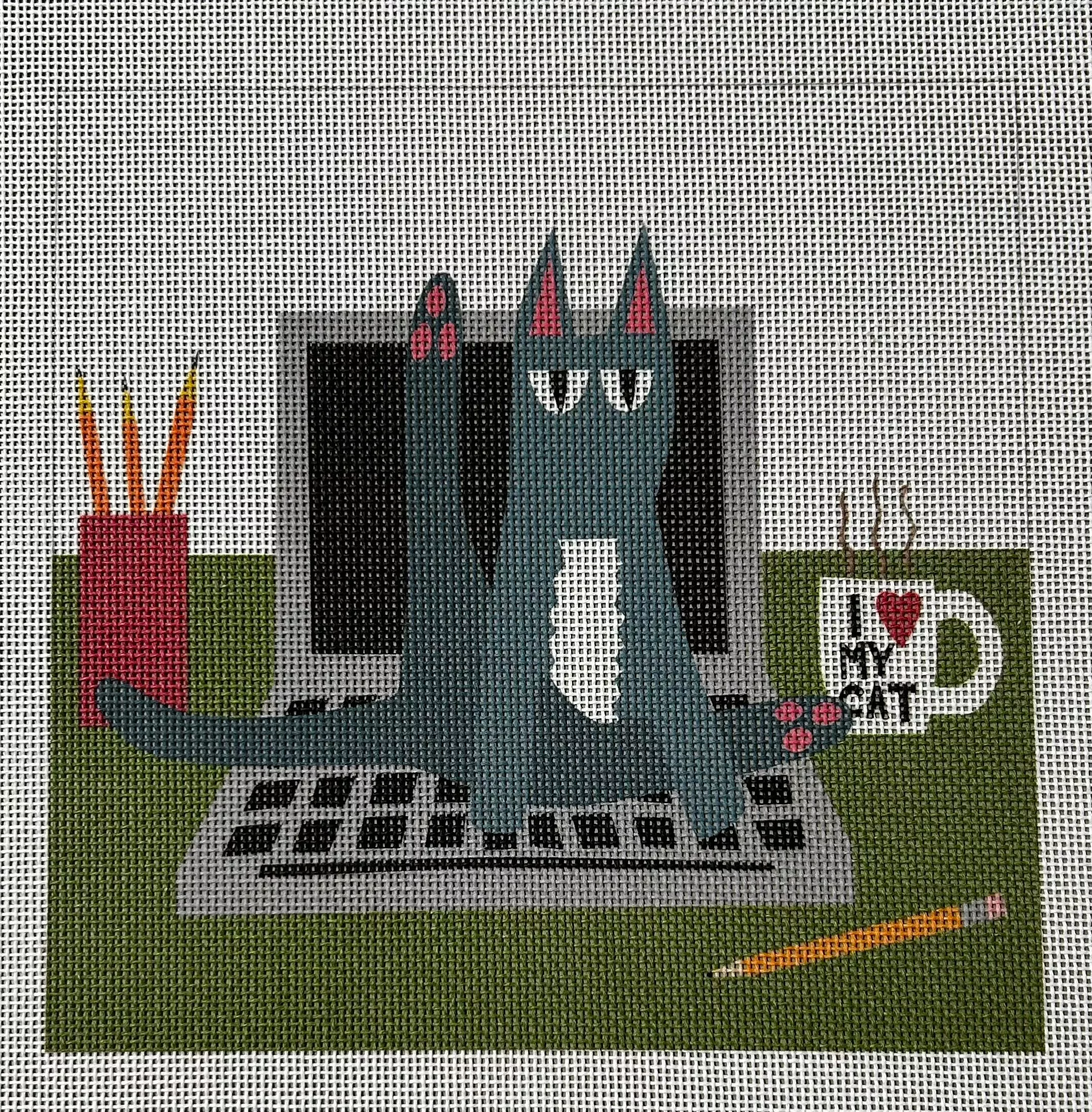 RN318 CAT ON COMPUTER