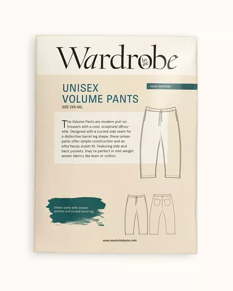 Volume Pants -Paper pattern-- Wardrobe by Me
