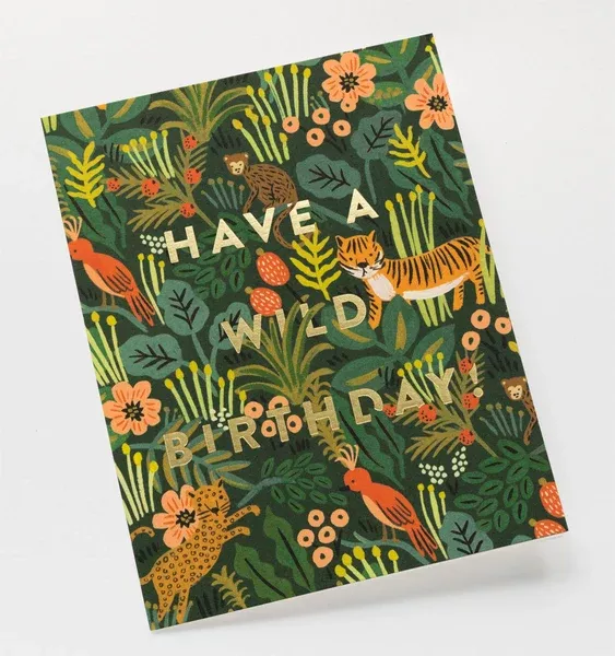 Wild Birthday Card
