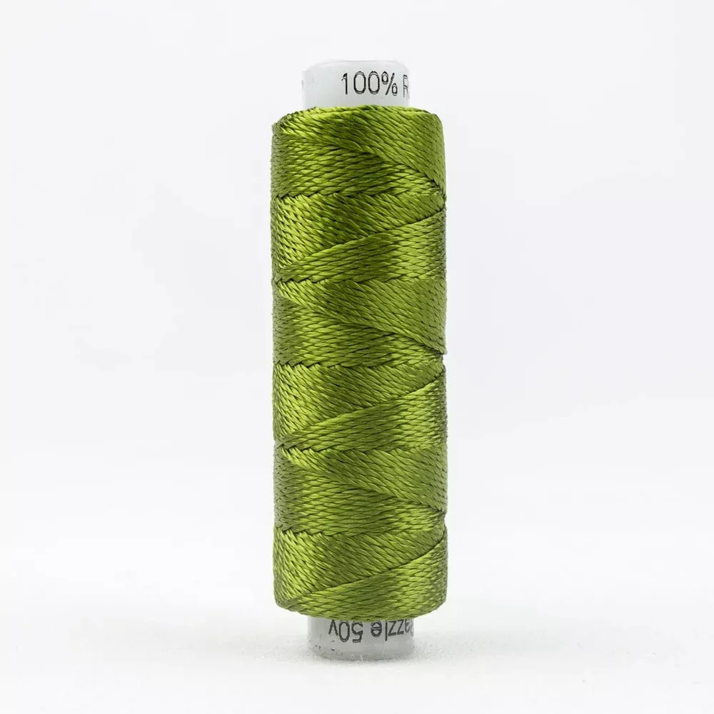 Wonderfil Razzle Thread Calla Green RZ4117