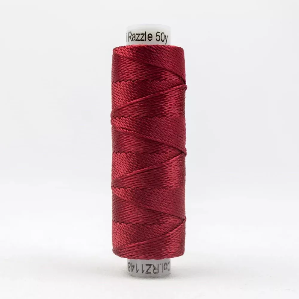 Wonderfil Razzle Thread Tango Red RZ1148