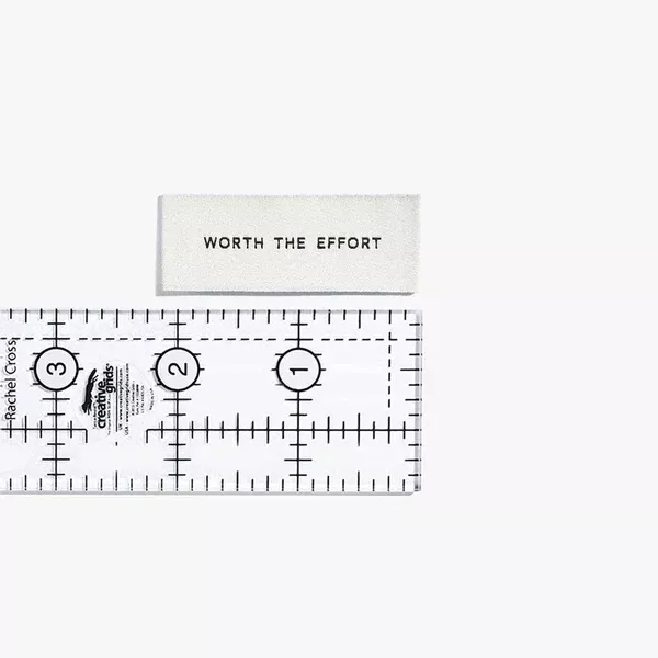 Worth The Effort Sewing Labels | by KATM