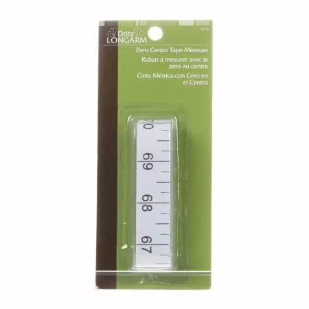 Zero Center Tape Measure 3712D by Dritz