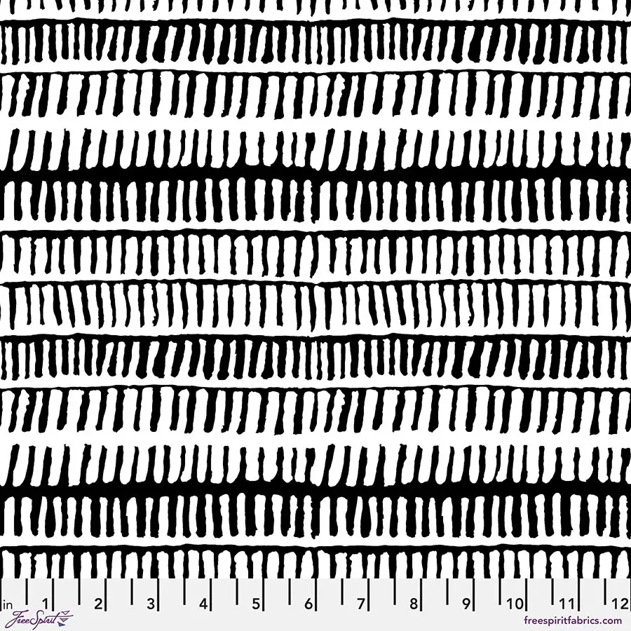 Zipper Stripe in Zebra Kaffe Fassett Collective August 2025 fabric